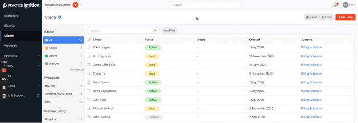 Practice Ignition accounting practice management software