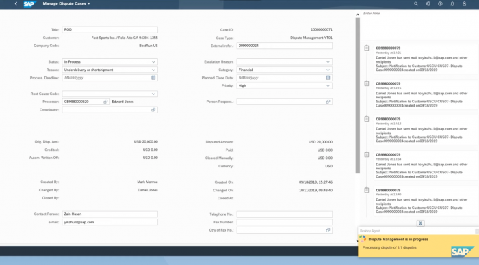 SAP ERP accounting practice management software