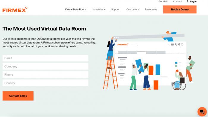 Best client portals for accountants: Firmex Virtual Data Room