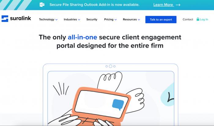Best client portals for accountants: Suralink