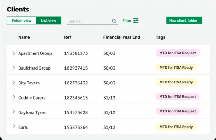 Sage Partner Edition accounting practice management software