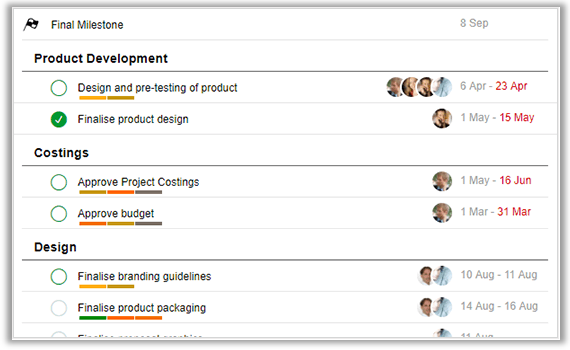 Glasscubes project management software