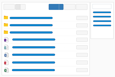 Always have the right document at your fingertips. No more crazy searching through email.